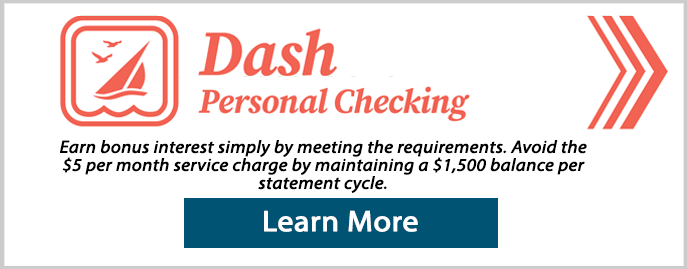 Dash personal checking