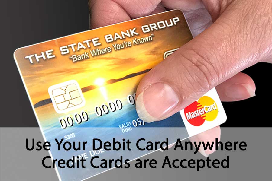 Select the Card You Want The State Bank Group